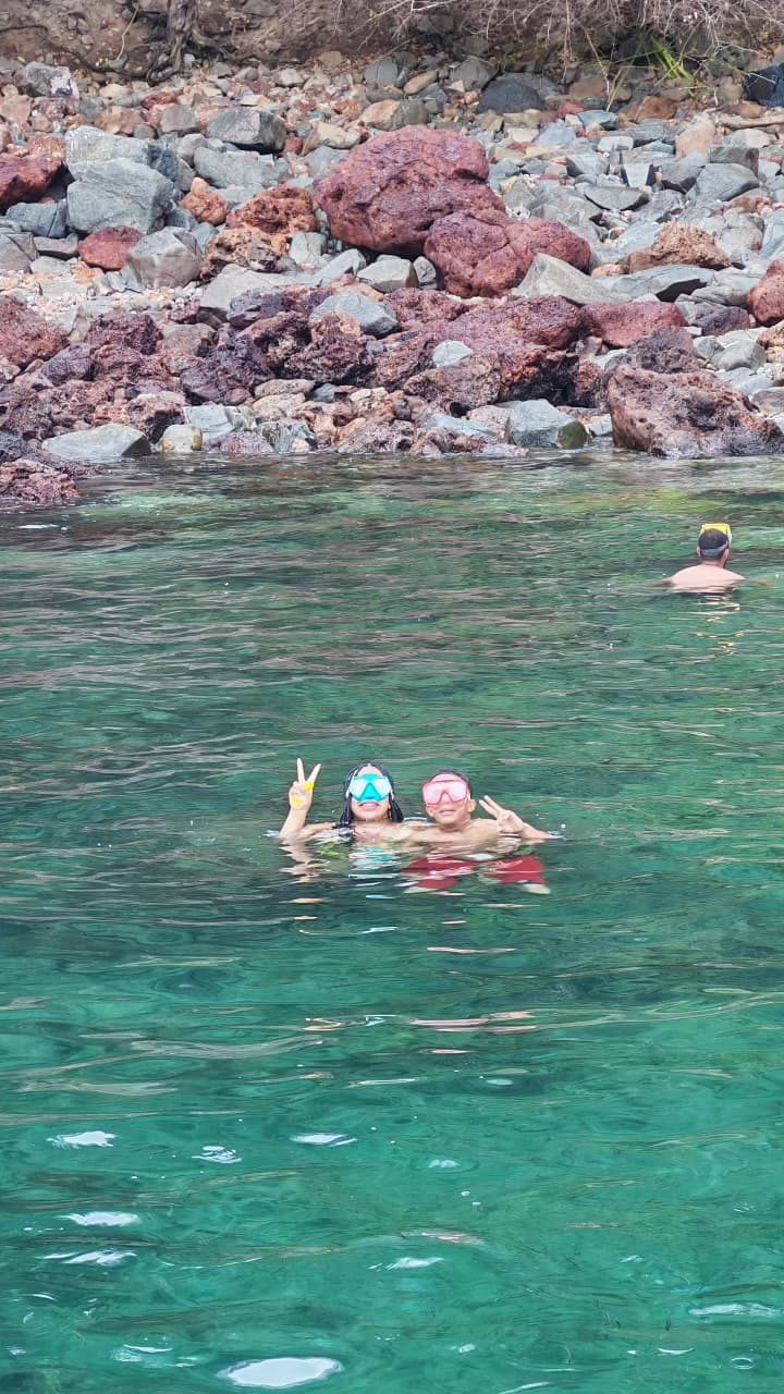 Snorkel en aguas turquesas